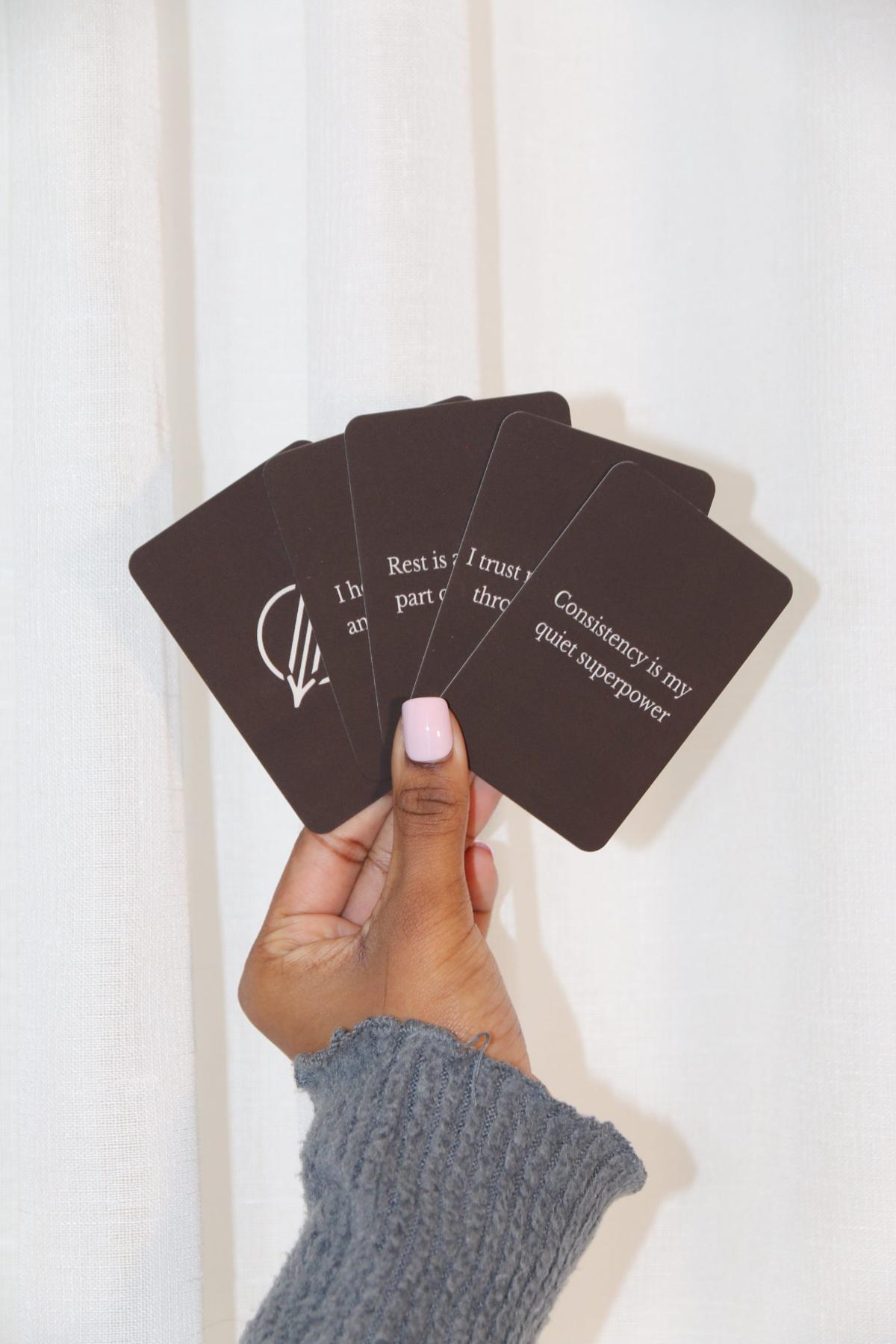 Affirmation cards
